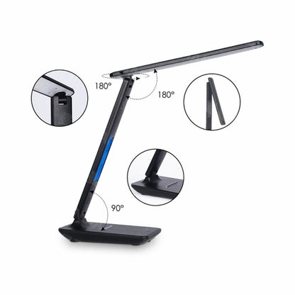 3-in-1 Desk Lamp with Wireless Charger & Clock