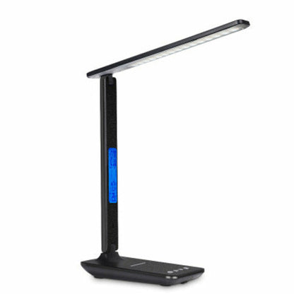 3-in-1 Desk Lamp with Wireless Charger & Clock