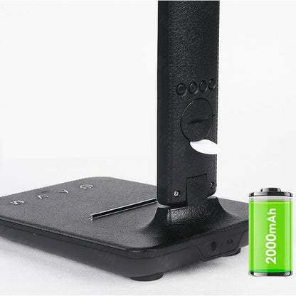 3-in-1 Desk Lamp with Wireless Charger & Clock