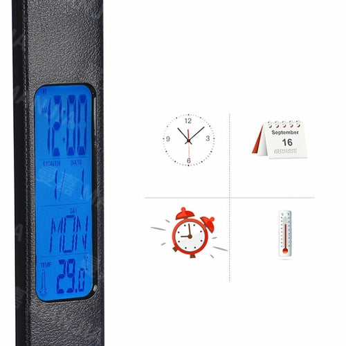 3-in-1 Desk Lamp with Wireless Charger & Clock